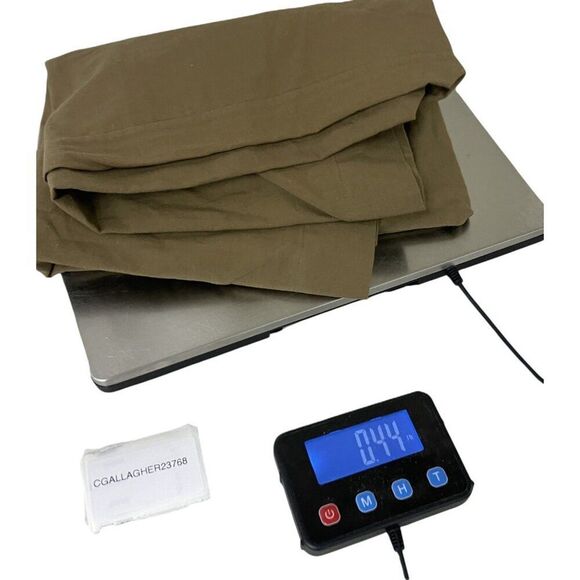 Massimo Dutti Womens Midi Skirt Medium Brown Pull On Elastic Gathered Waist NWOT - Picture 10 of 10